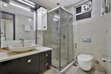 Bathroom in Studio Builder Floor at Sector 51 – for Rent