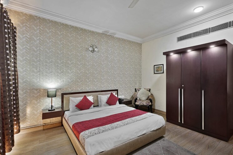 Bedroom, sector 51 Studio 668 Sq.Ft. Builder Floor In Sector 51 Gurgaon 9147807