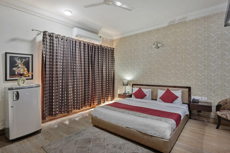 Bedroom, sector 51 Studio 668 Sq.Ft. Builder Floor In Sector 51 Gurgaon 9147807