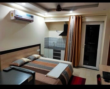 Bedroom in Studio Builder Floor at Sector 38 – for Rent