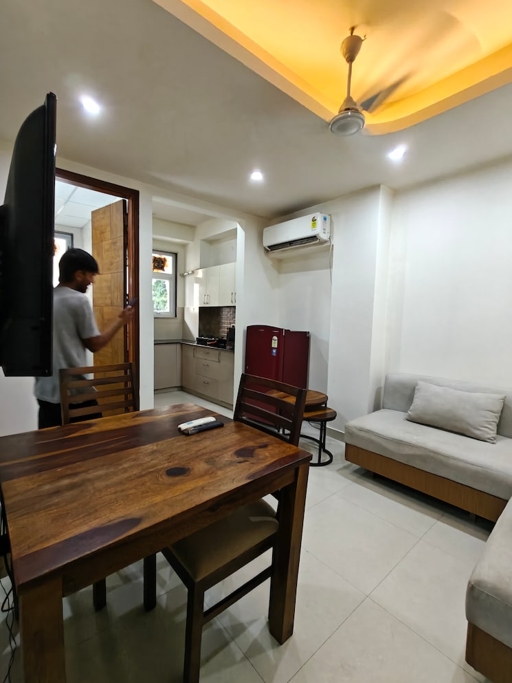 Kitchen, ansal-sushant-apartments 3 Bedroom 215 Sq.Yd. Builder Floor In Sushant Lok I Gurgaon 9147862