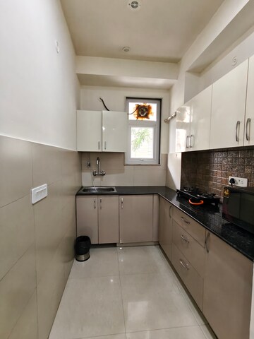 Kitchen in 3 BHK Builder Floor at Ansal Sushant Apartments, Sushant Lok I – for Rent