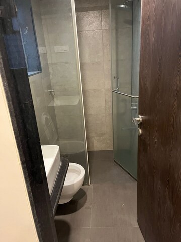 Bathroom in 2 BHK Apartment at Palm Beach Apartments, Versova – for Sale