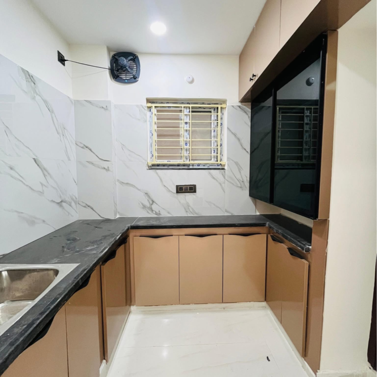 Kitchen, sk-residency-kondapur 1 Bedroom 700 Sq.Ft. Apartment In Sriram Nagar Hyderabad 9147883
