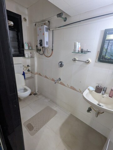 Bathroom in 3 BHK Apartment at Tilak Dham, Chembur – for Rent