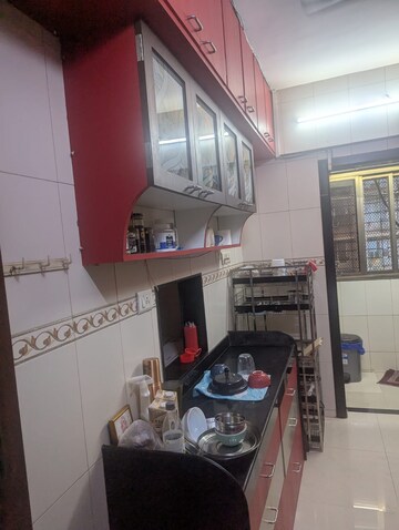 Kitchen in 3 BHK Apartment at Tilak Dham, Chembur – for Rent