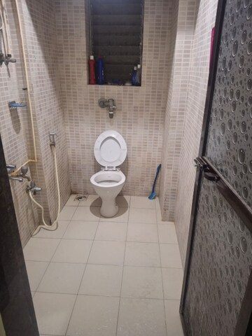 Bathroom in 3 BHK Apartment at Bindra Complex, Andheri East – for Rent
