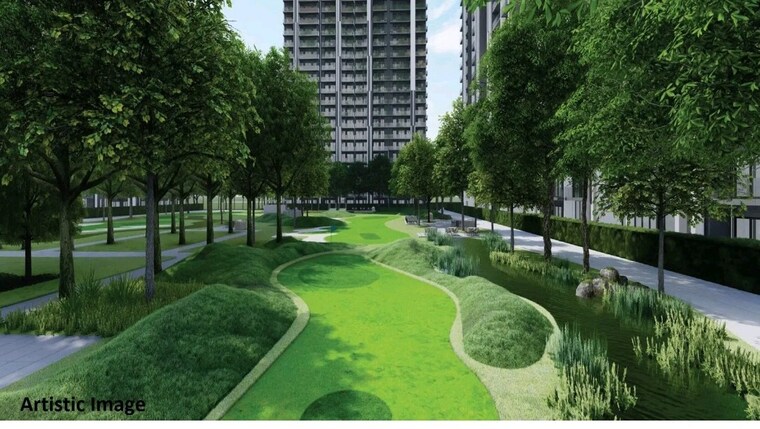 Garden, m3m-golf-hills 3 Bedroom 1902 Sq.Ft. Apartment In Sector 79 Gurgaon 9147912