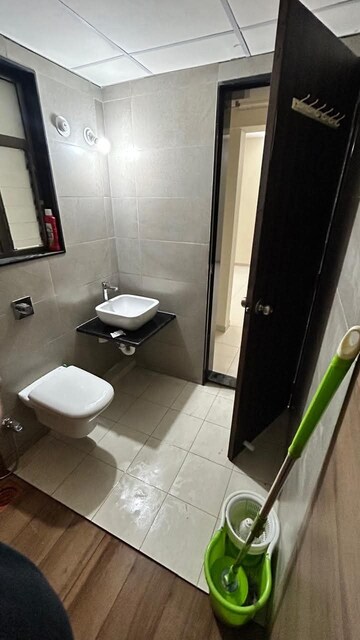 Bathroom in 1 BHK Apartment at Paranjape Blue Ridge, Hinjewadi – for Rent