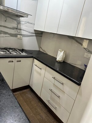 Kitchen in 3 BHK Builder Floor at East Of Kailash – for Sale