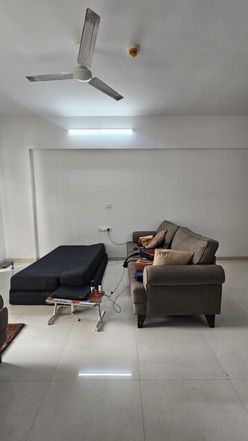 Living Room in 2 BHK Apartment at Shree Venkatesh Graffiti Glover, Keshav Nagar – for Rent