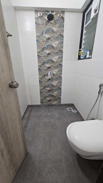 Bathroom in 2 BHK Apartment at Shree Venkatesh Graffiti Glover, Keshav Nagar – for Rent