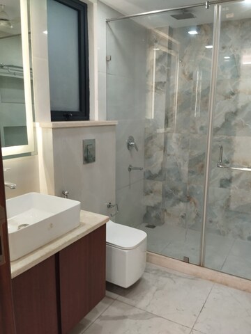 Bathroom in 4 BHK Builder Floor at Hauz Khas – for Rent