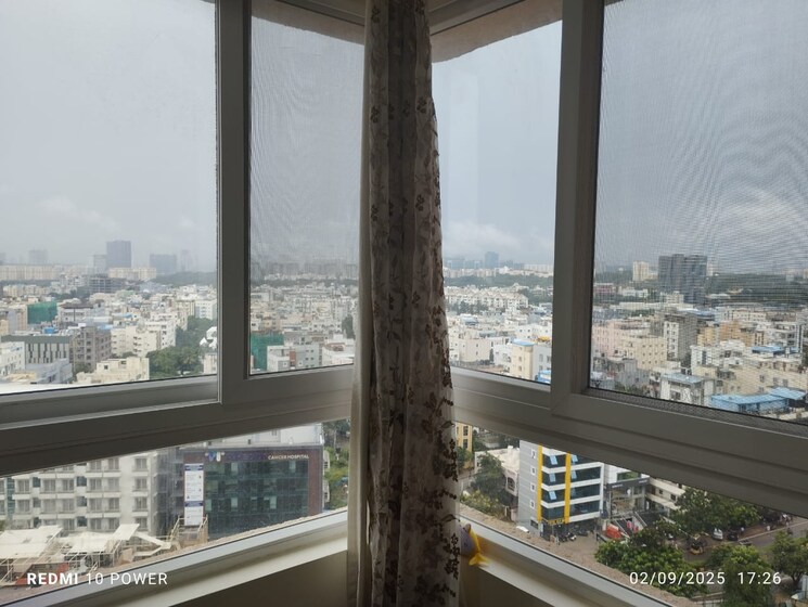 Balcony, universal-botanika-tower-a-and-b 3 Bedroom 2400 Sq.Ft. Apartment In Gachibowli Hyderabad 9147986