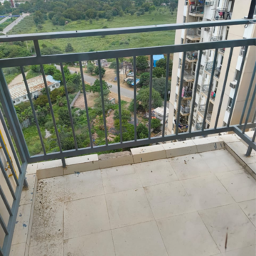 Balcony in 1 BHK Apartment at Adani Aangan Arcade, Sector 88a – for Rent