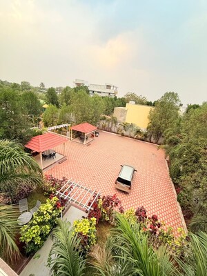 4 BHK Villa – Exterior View View at Green Acres, Moinabad - for Sale