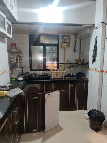 Kitchen in 2 BHK Apartment at Veena Saraswati Complex, Vasai East – for Rent