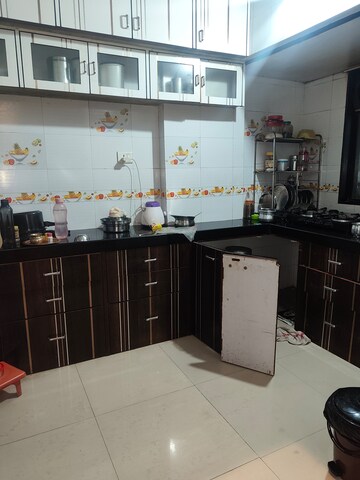 Kitchen in 2 BHK Apartment at Veena Saraswati Complex, Vasai East – for Rent