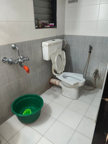 Bathroom in 2 BHK Apartment at Veena Saraswati Complex, Vasai East – for Rent
