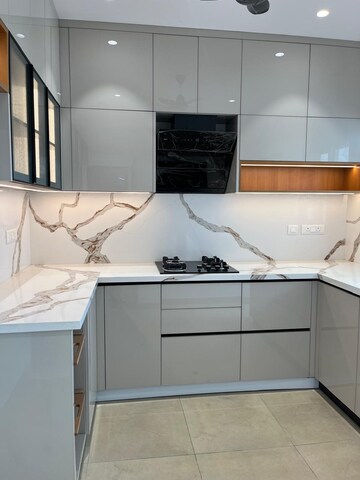 Kitchen in 3 BHK Apartment at Prestige Tranquil, Kokapet – for Rent