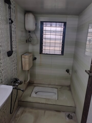 Bathroom in 2 BHK Apartment at Agarwal Vrindavan Gardens, Nalasopara East – for Rent
