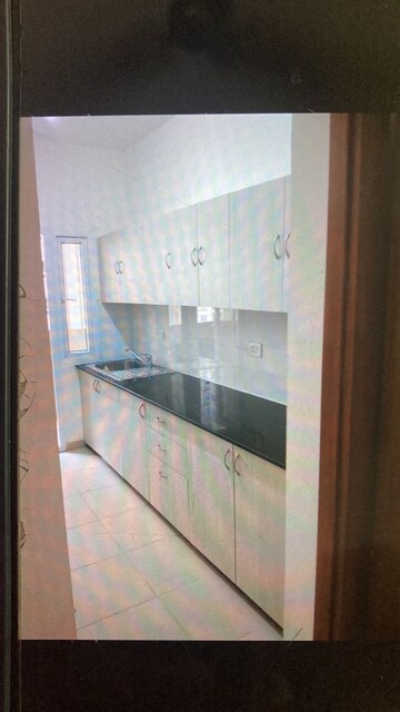 Kitchen in 3 BHK Apartment at Bhartiya Nikoo Homes, Thanisandra Main Road – for Rent