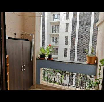 Balcony in 1 RK Apartment at Gera World of Joy, Kharadi – for Rent