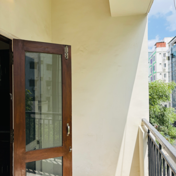 Balcony in 3 BHK Builder Floor at Madhapur – for Rent