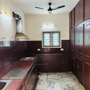 Kitchen in 3 BHK Builder Floor at Madhapur – for Rent