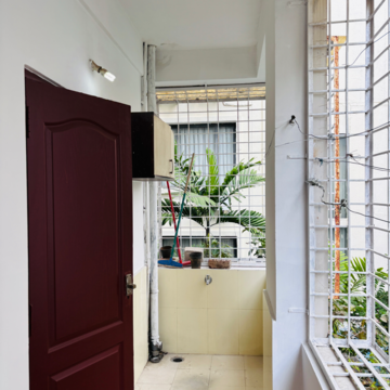 Balcony in 3 BHK Builder Floor at Madhapur – for Rent
