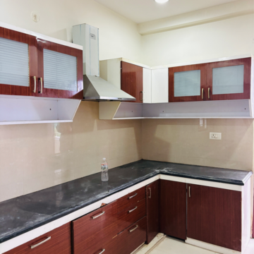 Kitchen in 3 BHK Builder Floor at Madhapur – for Rent