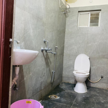 Bathroom in 2 BHK Builder Floor at Manikonda – for Rent