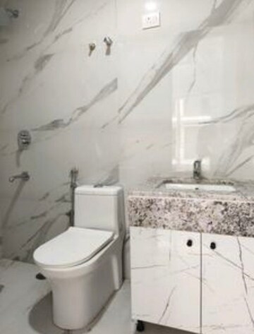 Bathroom in 3.5 BHK Builder Floor at M3M Soulitude, Sector 89 – for Sale