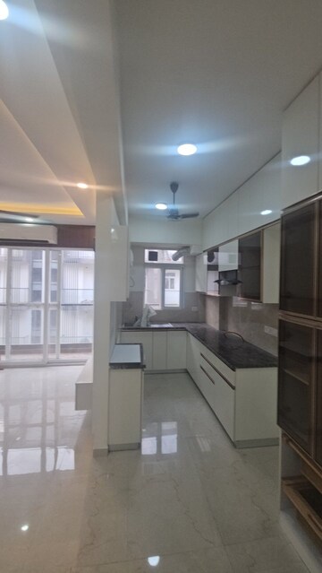 Kitchen in 3.5 BHK Builder Floor at Smart World Gems, Sector 89 – for Rent