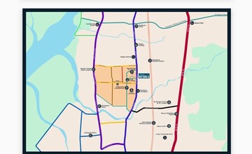 3 BHK Apartment – Map Location View at Axiom Rudra, Goregaon West - for Sale