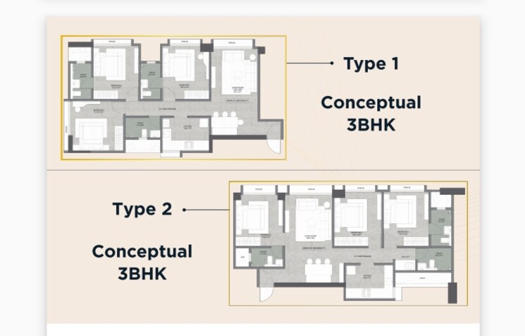 Floor Plan, axiom-rudra 3 Bedroom 900 Sq.Ft. Apartment In Goregaon West Mumbai 9148188