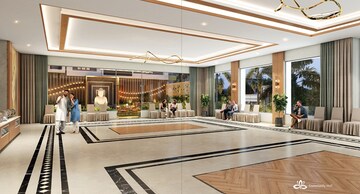 Building Lobby in 3 BHK Apartment at Purti The Varanda, Lake Town – for Sale