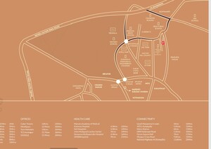 3 BHK Apartment – Map Location View at Nizampet - for Sale