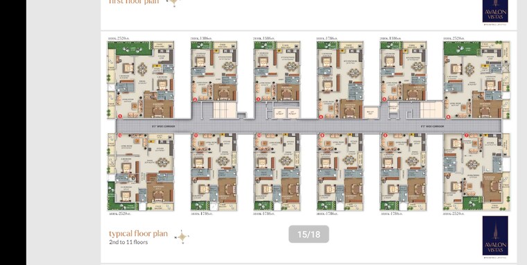 Master Plan, nizampet 3 Bedroom 2520 Sq.Ft. Apartment In Nizampet Hyderabad 9148196