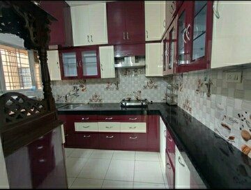 Kitchen in 2 BHK Apartment at La Gloriosa Apartment, Kalyani Nagar – for Rent