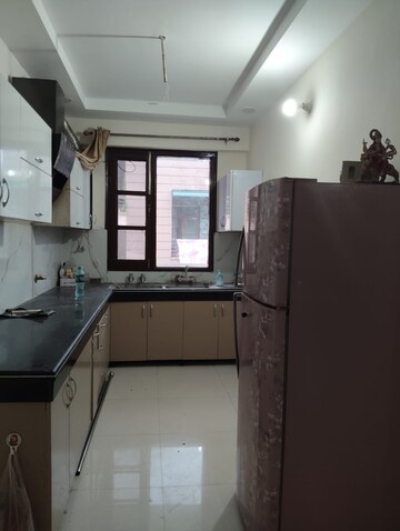 Kitchen in 3 BHK Builder Floor at Dhakoli – for Rent