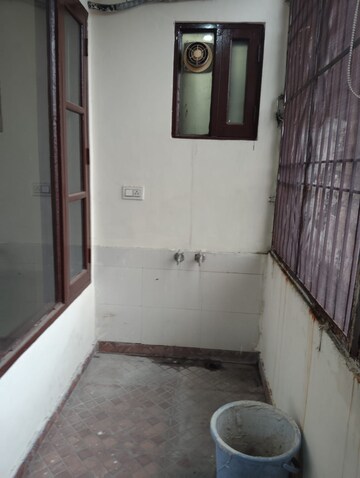 Bathroom in 3 BHK Builder Floor at Dhakoli – for Rent