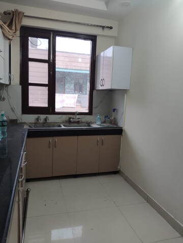 Kitchen in 3 BHK Builder Floor at Dhakoli – for Rent