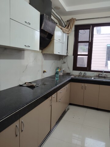 Kitchen in 3 BHK Builder Floor at Dhakoli – for Rent