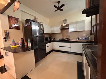 Kitchen in 3 BHK Apartment at Golden Sand Apartments, Dhakoli – for Rent