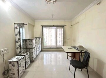 Living Room in 1 BHK Apartment at Cosmos Orchid, Ghodbunder Road – for Sale