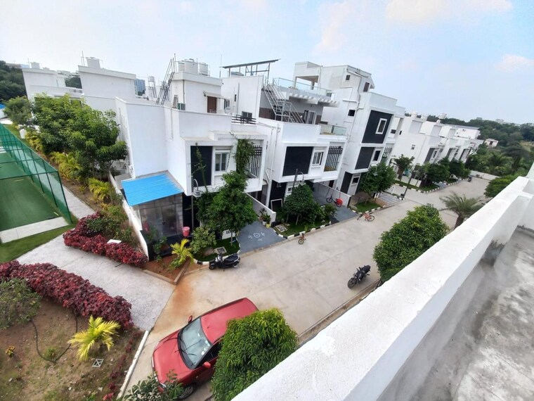 Exterior View, srinidhi-hill-park 3 Bedroom 2189 Sq.Ft. Villa In Bachupally Hyderabad 9148228
