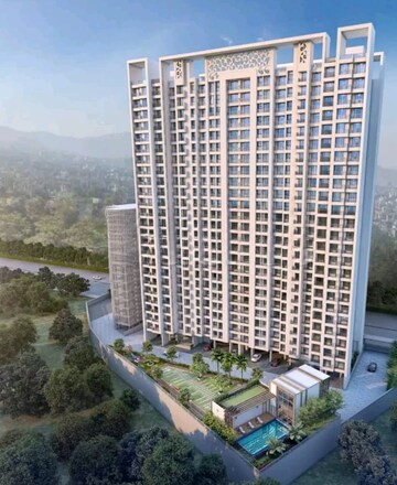 2 BHK Apartment – Exterior View View at Mahavir Square, Manpada - for Rent