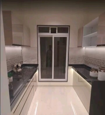 Kitchen in 2 BHK Apartment at Mahavir Square, Manpada – for Rent