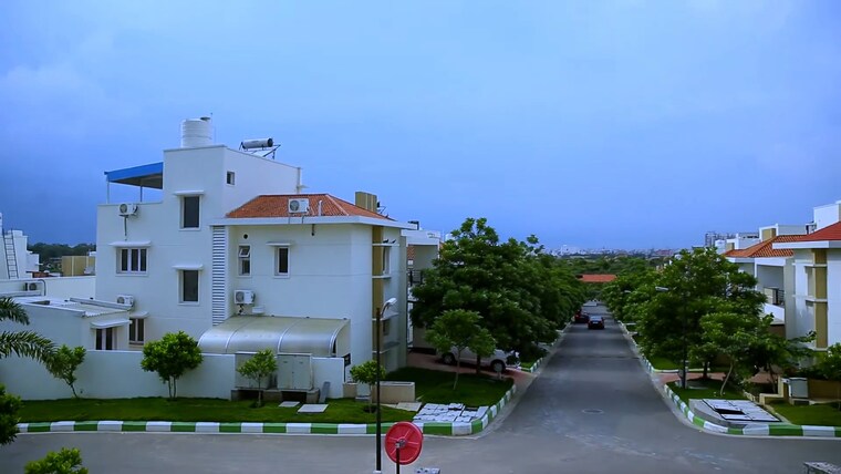 Exterior View, my-stick-hills 3.5 Bedroom 3000 Sq.Ft. Villa In Hi Tech City Hyderabad 9148248